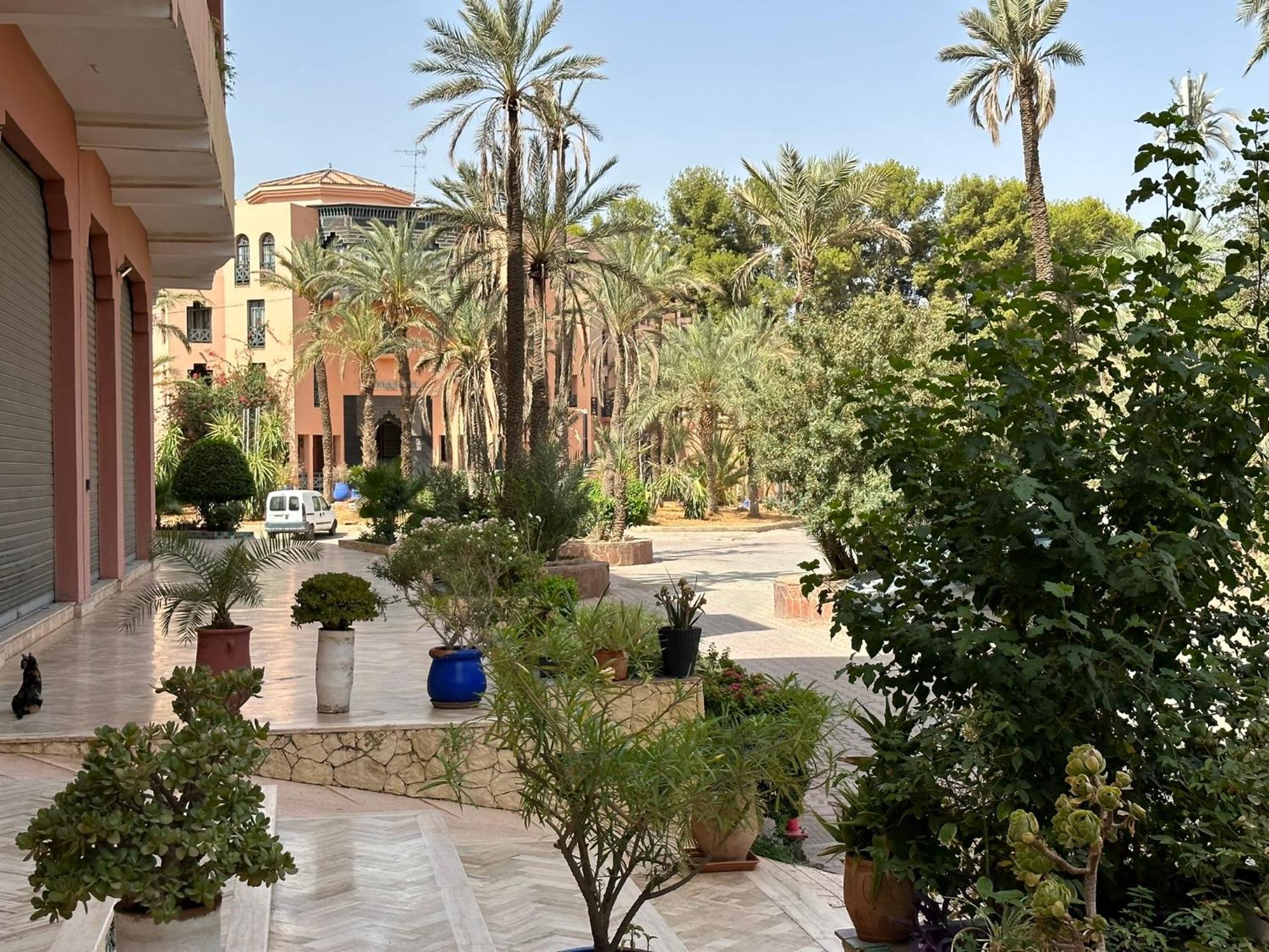 Appartement Calme, Gueliz Marrakesh Bagian luar foto