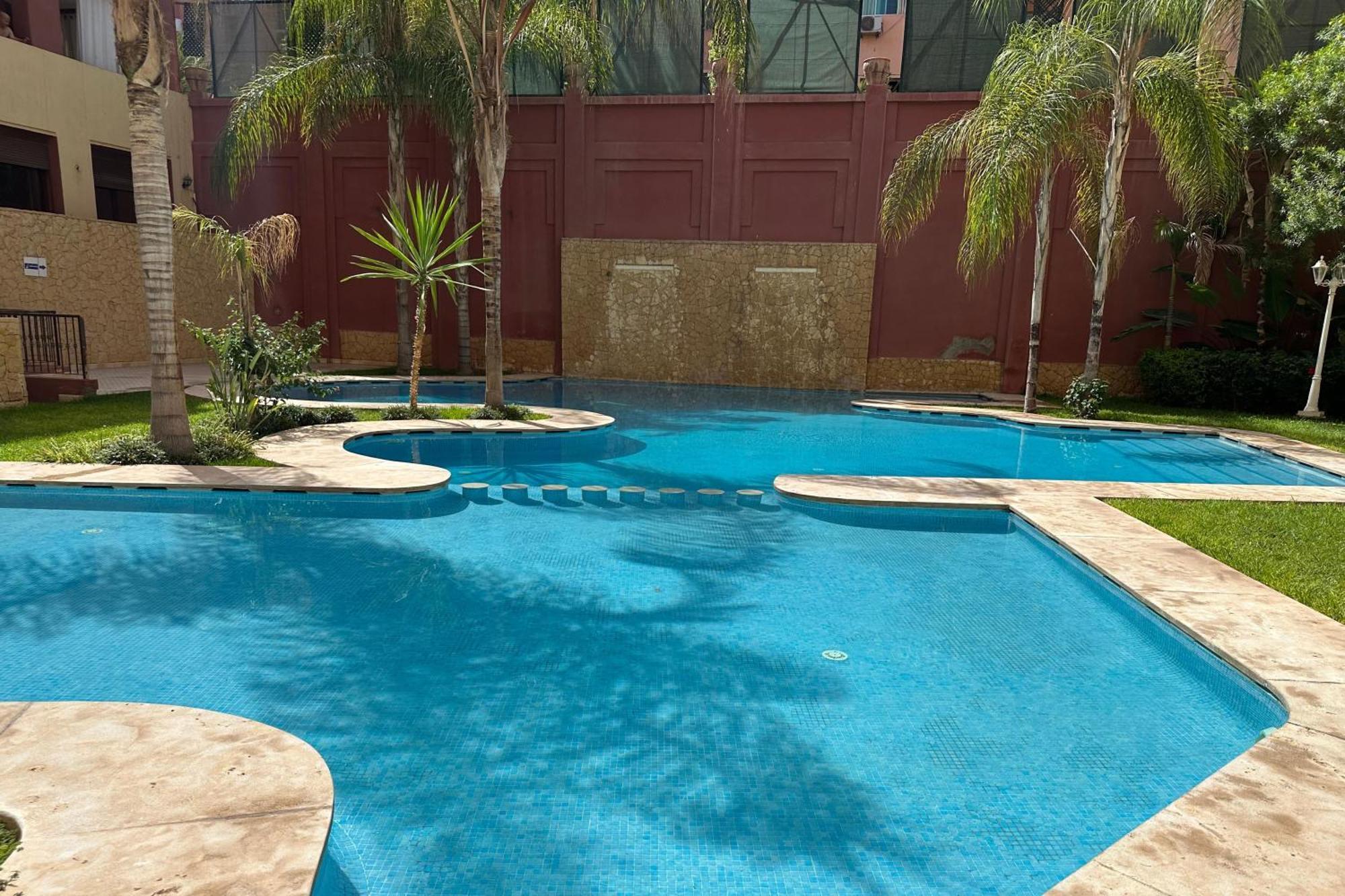 Appartement Calme, Gueliz Marrakesh Bagian luar foto