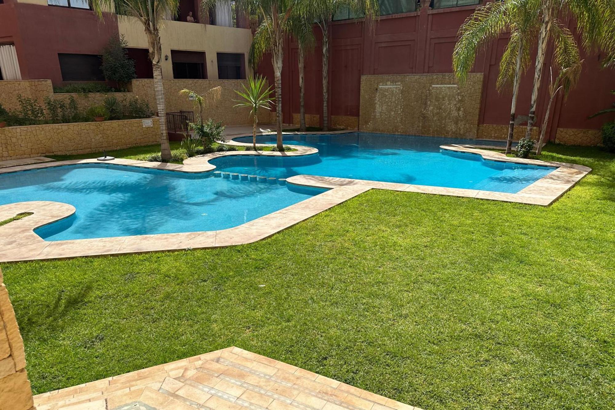 Appartement Calme, Gueliz Marrakesh Bagian luar foto